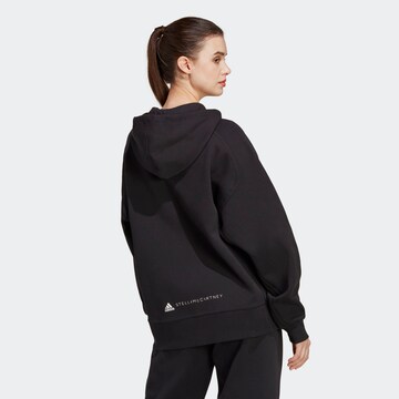 ADIDAS BY STELLA MCCARTNEY - Sudadera con cremallera deportiva en negro