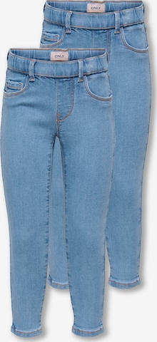 ONLY GIRLS Skinny Farkut 'KMGRAIN' värissä sininen: etupuoli