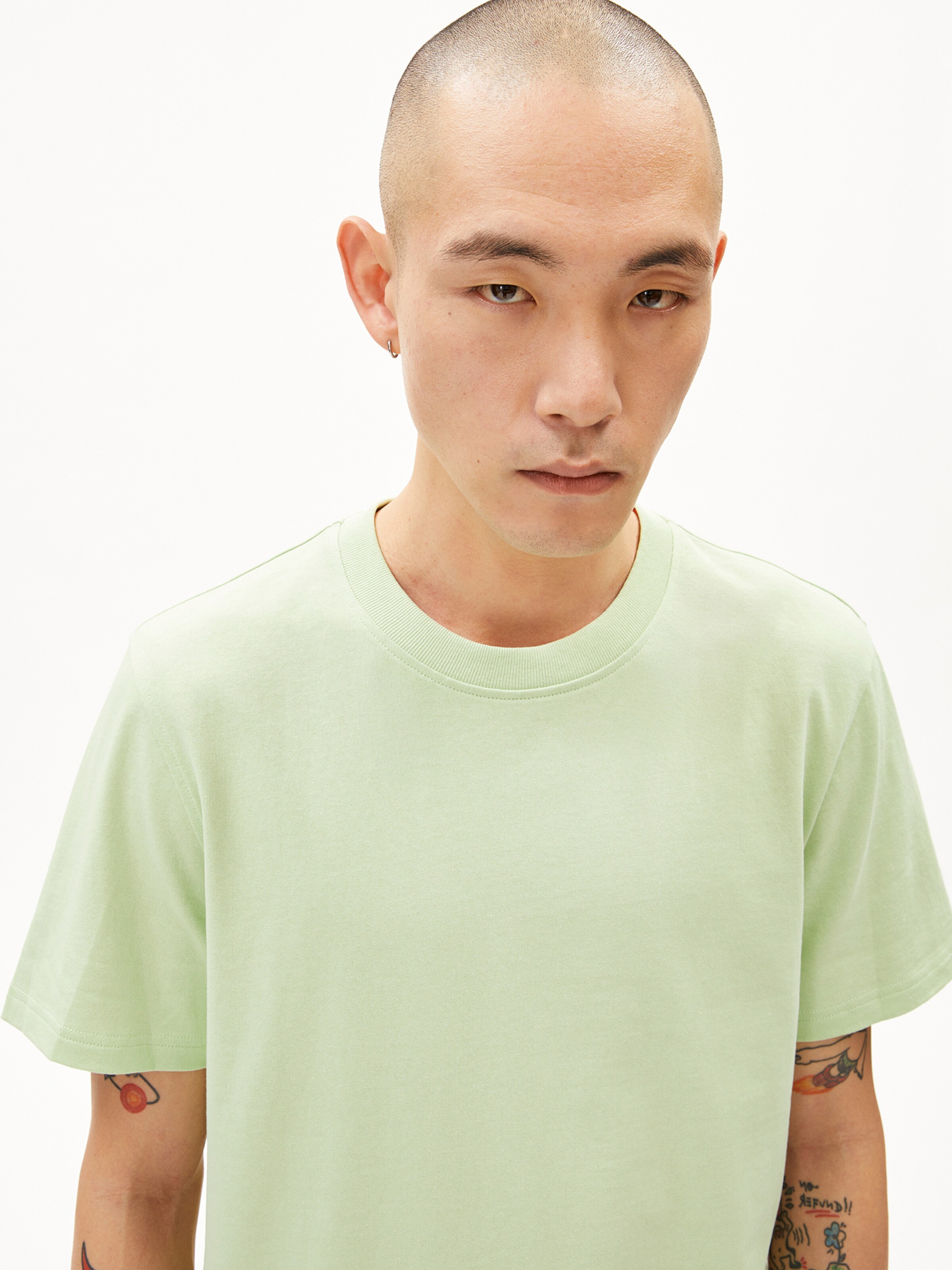 ARMEDANGELS Shirt 'Maarkos' in Green: front