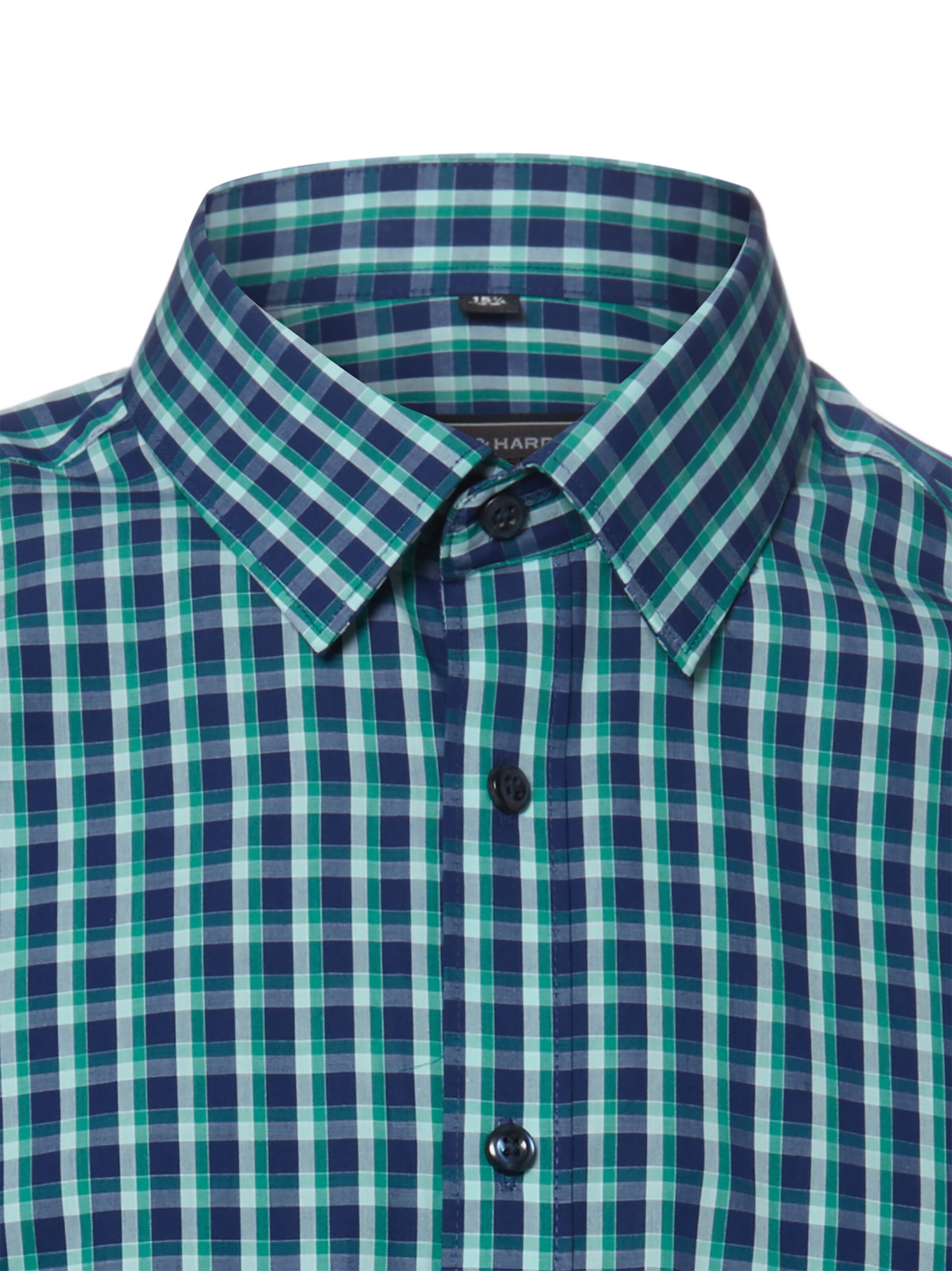 Finshley & Harding Regular Fit Hemd in Blau