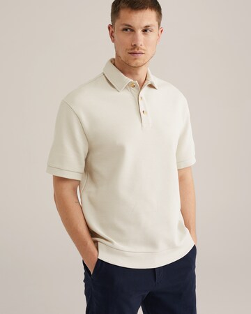 T-Shirt WE Fashion en beige : devant
