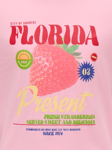 ONLY GIRLS Shirt 'KOGBOLETTE' in Pink