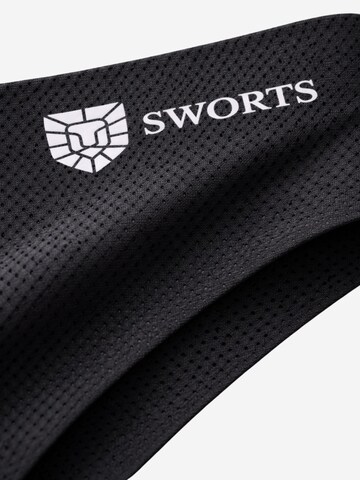 SWORTS Sportunterhose 'Airy'‌‌‌‌‌‌‌‌ in Schwarz