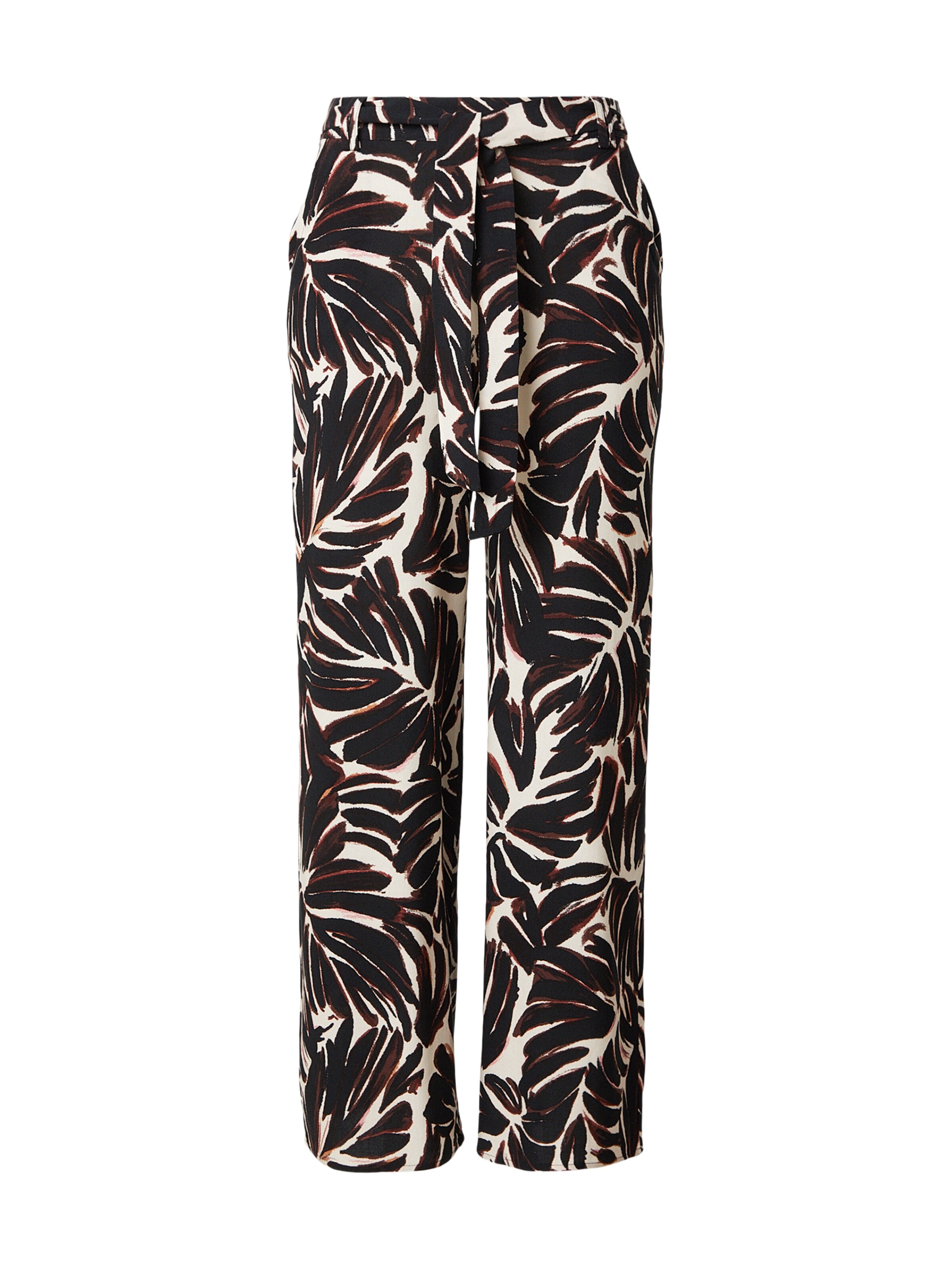 ONLY Παντελόνι 'ONLNOVA' σε καφέ σκουριάς / μαύρο / λευκό, Άποψη προϊόντος