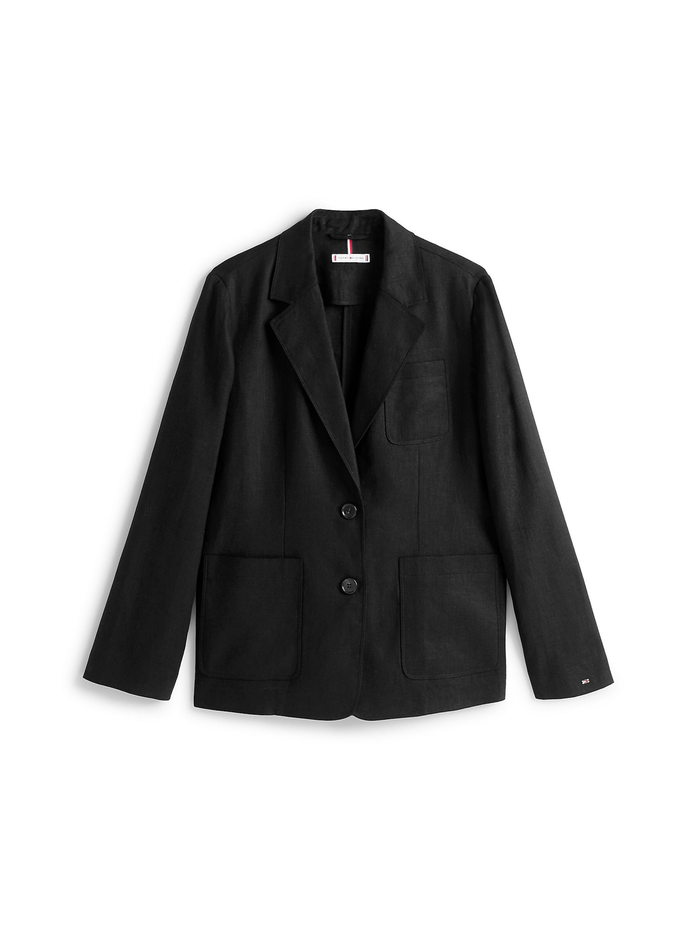Blazer TOMMY HILFIGER en noir : devant