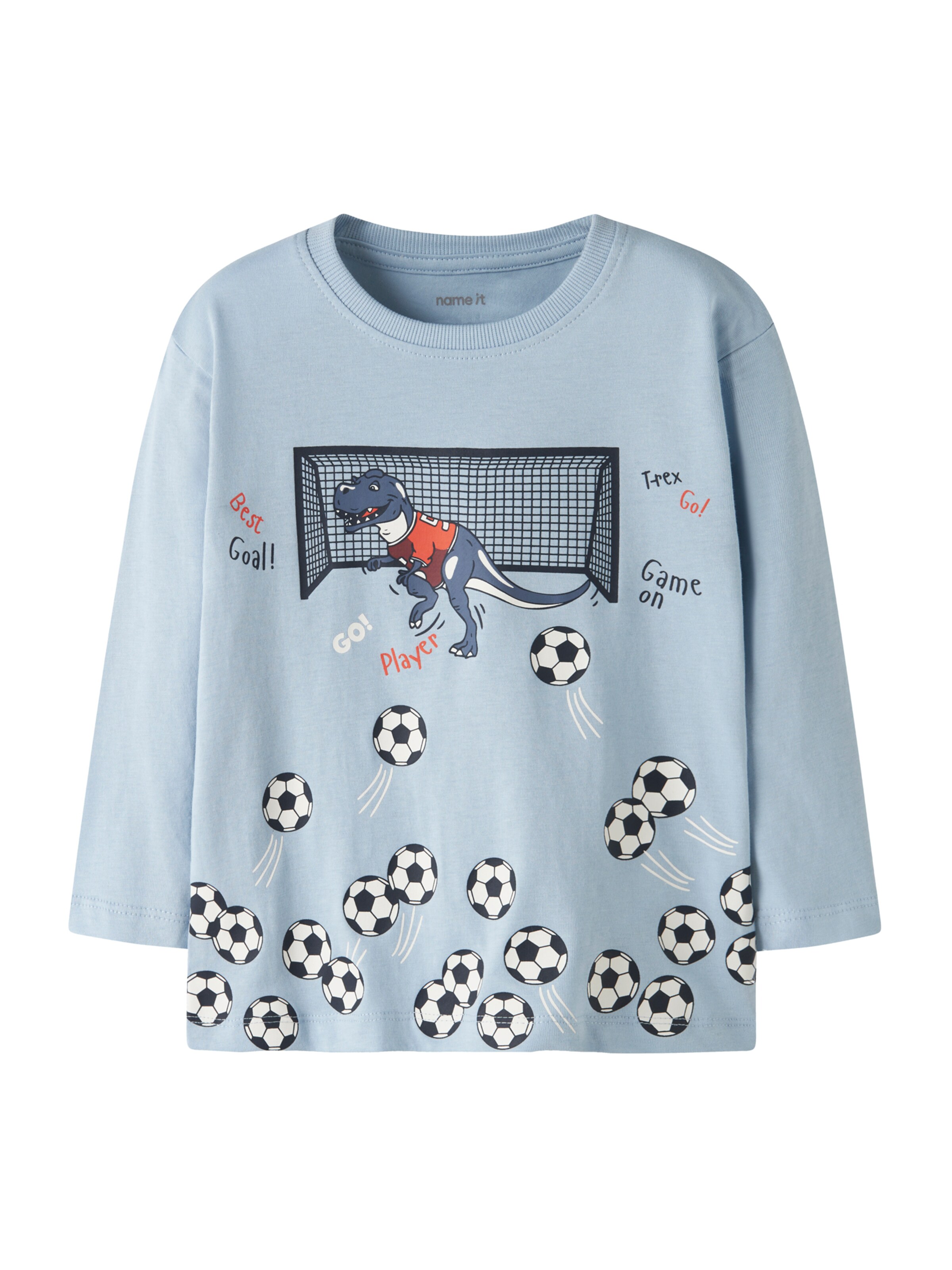 NAME IT T-shirt 'NMMVILASSE' i blå: framsida