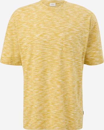 s.Oliver Shirt in Yellow: front