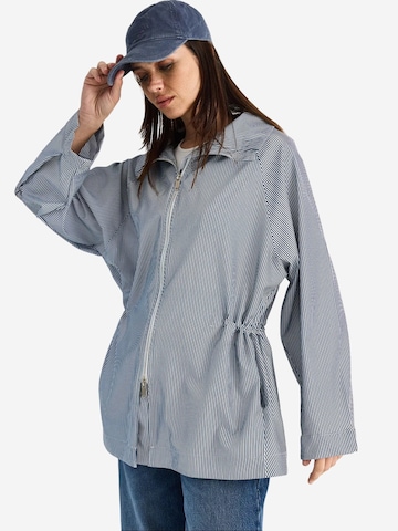 Bianco Lucci Weatherproof jacket in Blue