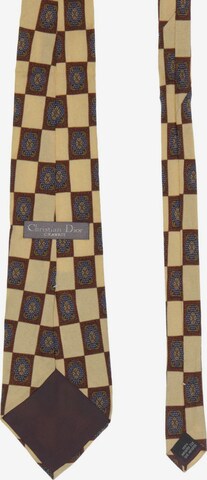 CHRISTIAN DIOR Seiden-Krawatte One Size in Beige