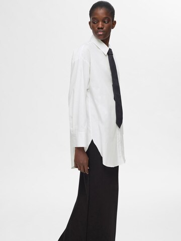 Camicia da donna 'SLFAURA' di SELECTED FEMME in bianco