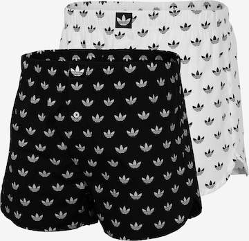 Boxers ' Comfort Cotton Woven ' ADIDAS ORIGINALS en noir : devant