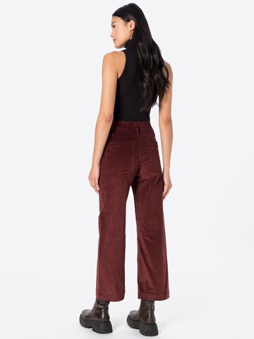 SKFK Loose fit Pants 'IRUNTZA' in Red