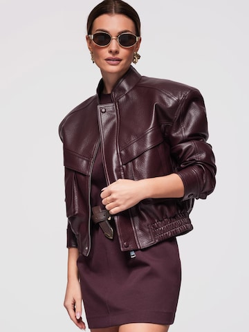 Ombre Between-season jacket in Red