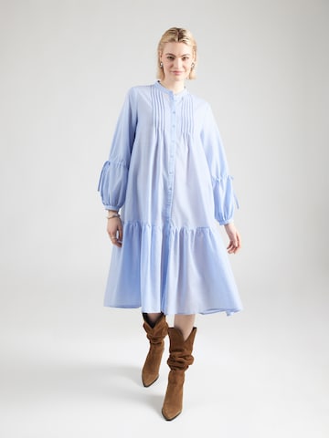 Lollys Laundry Skjortklänning 'Alanna' i blå: framsida