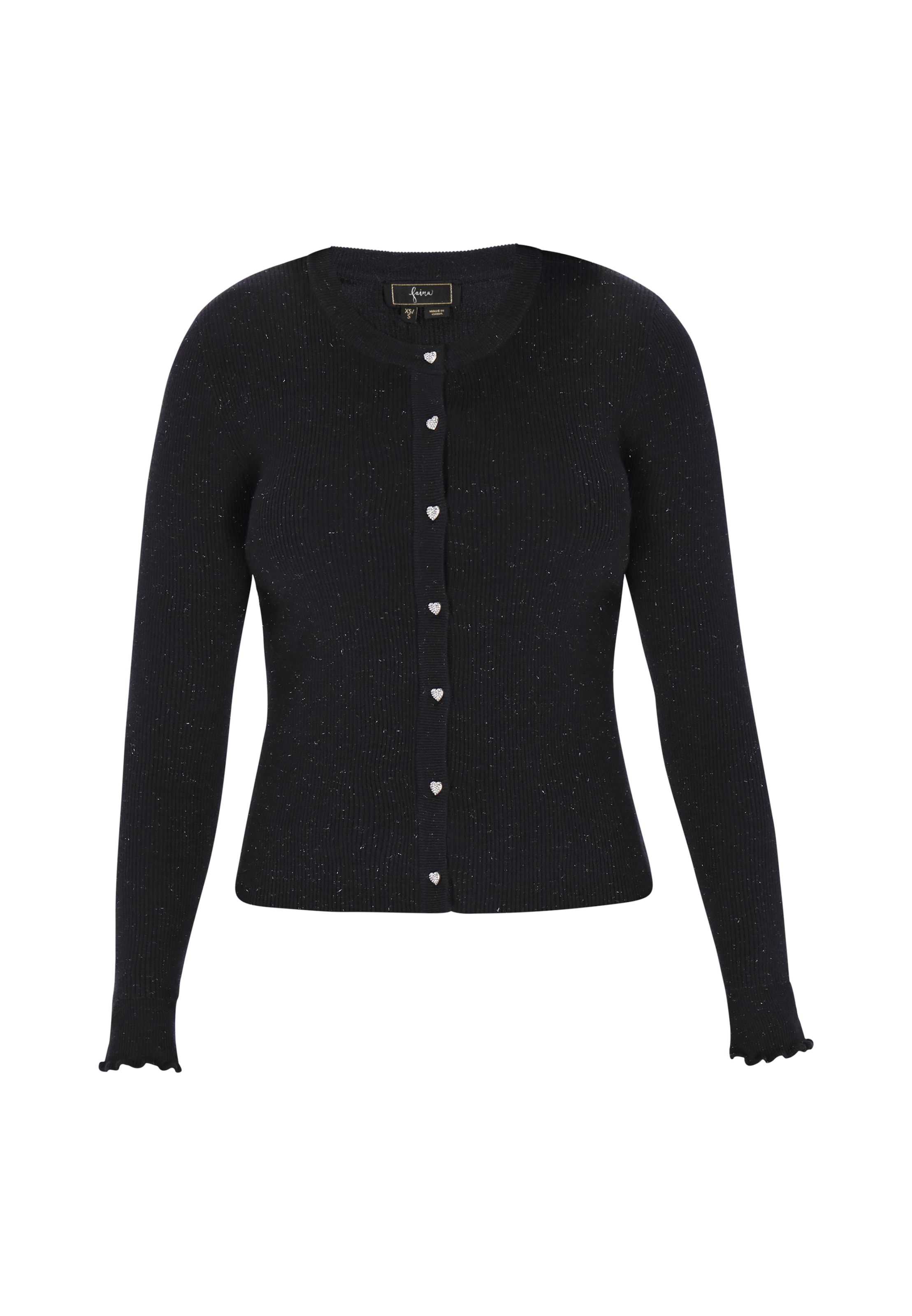 mėlyna faina Kardiganas: priekis