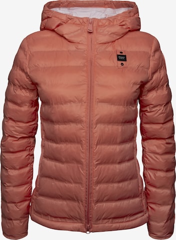Blauer.USA Between-season jacket 'Ellis' in Orange: front