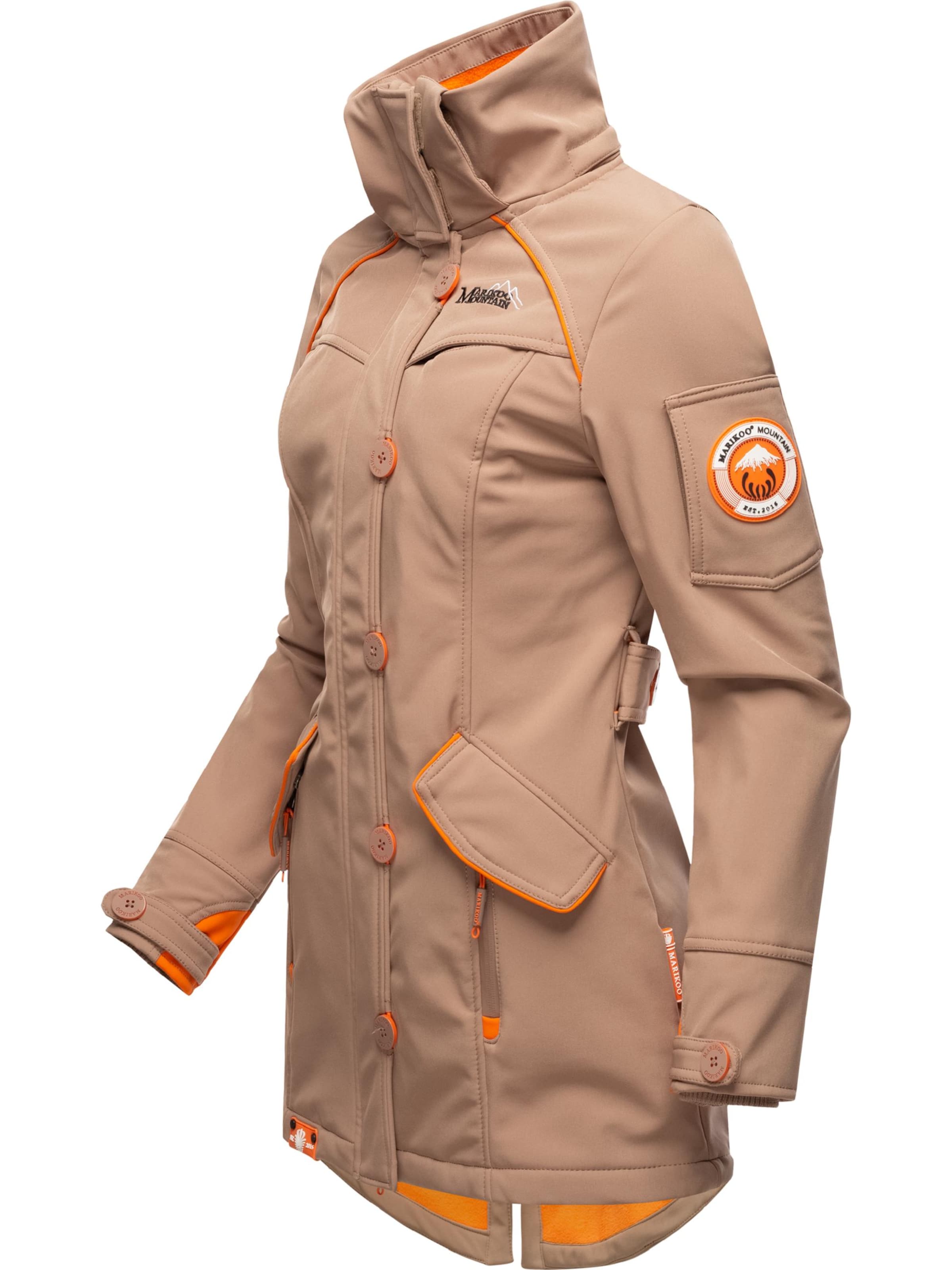 MARIKOO Functionele jas 'Soulinaa' in Bruin