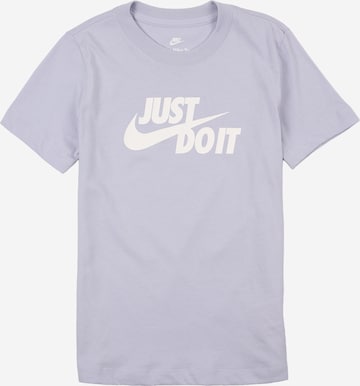 Nike Sportswear Póló - lila: elől