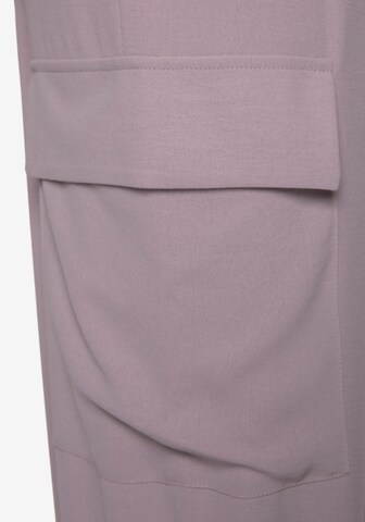 LASCANA Tapered Trousers in Purple