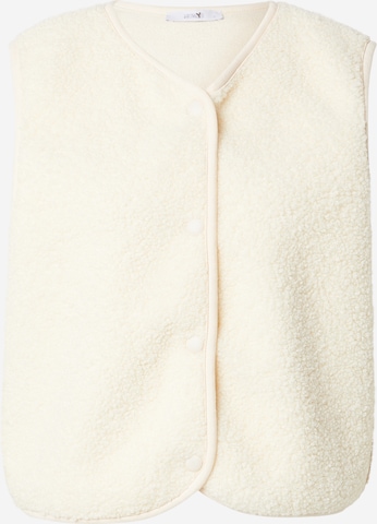 Gilet 'Ni44cola' Hailys en beige : devant