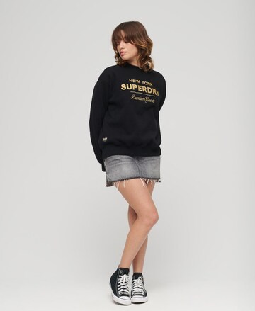 Superdry Sweatshirt in Zwart