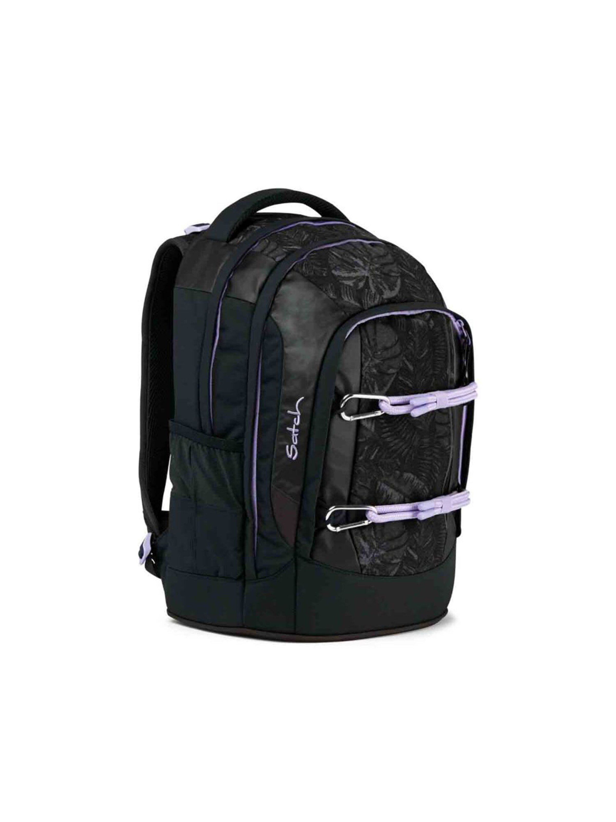 Satch Backpack 'Betty Bondi Beach' in Black