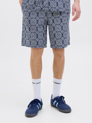 JACK & JONES Loosefit Broek in Blauw: voorkant