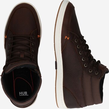 HUB High-Top Sneakers 'Industry 2.0' in Brown