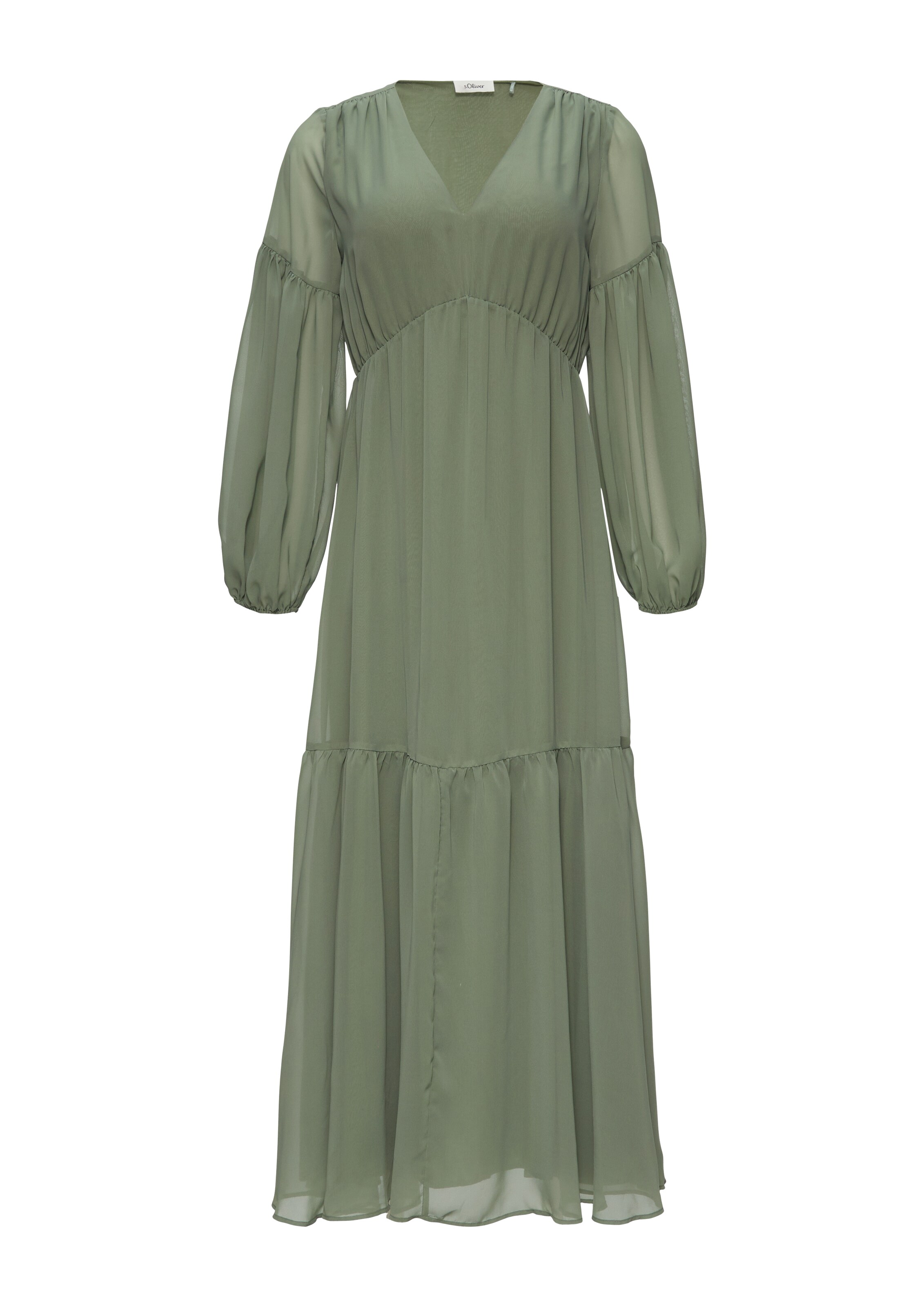 s.Oliver BLACK LABEL Dress in Green: front