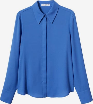 MANGO Bluse 'Treven' i blå: forside