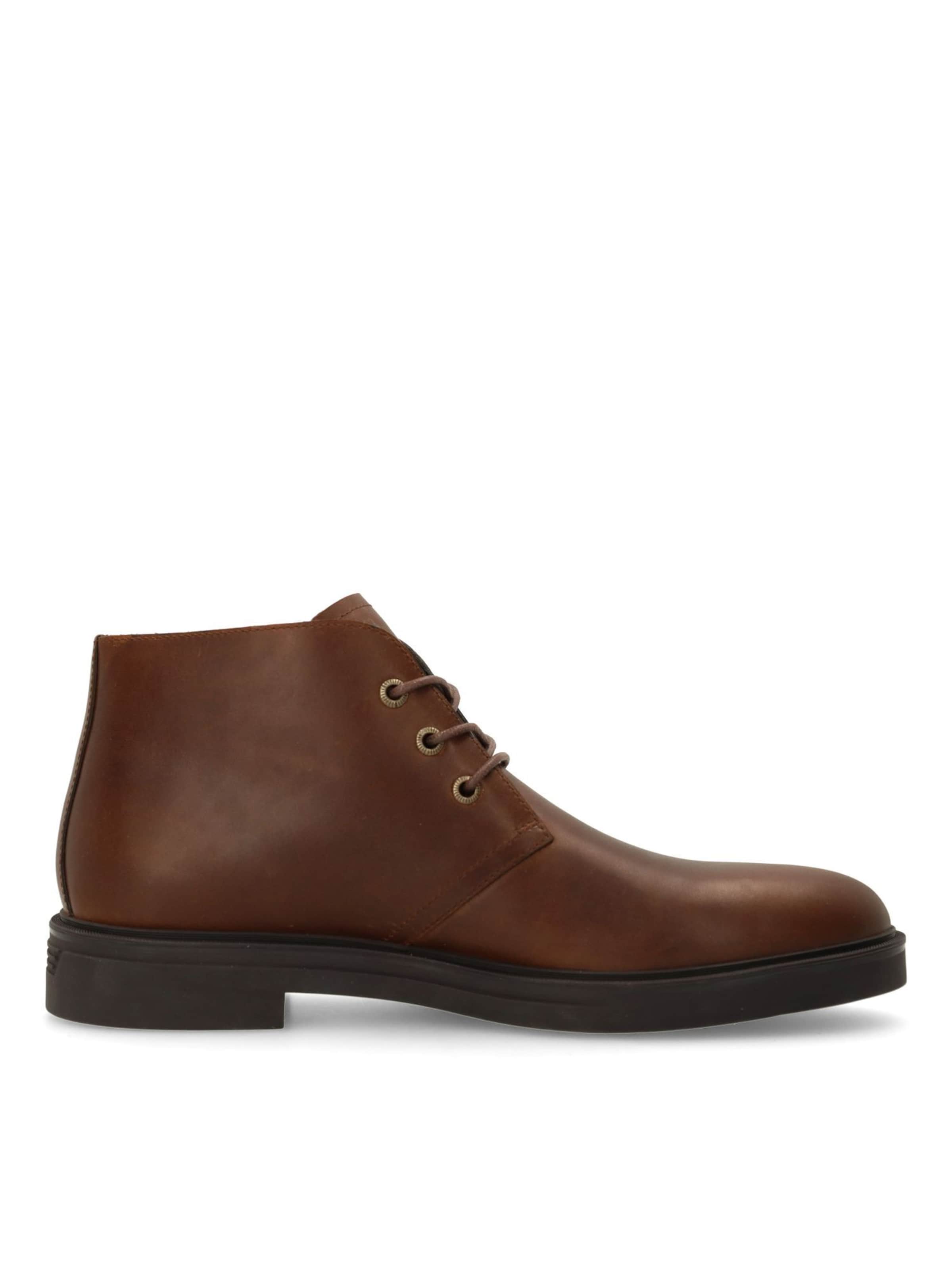 MANFIELD Chukka Boots in Braun
