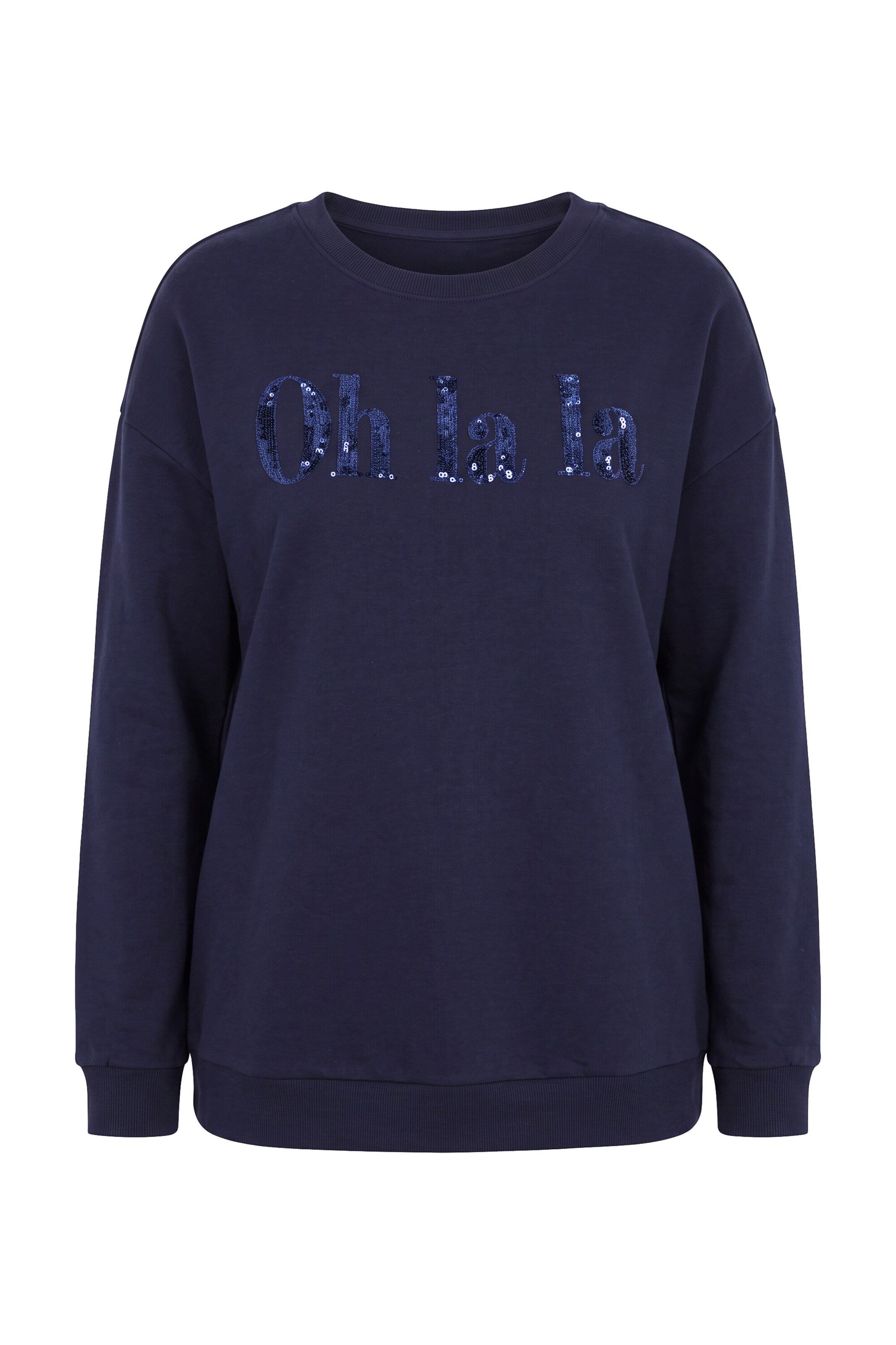 MIAMODA Sweatshirt in Blau: Vorderseite