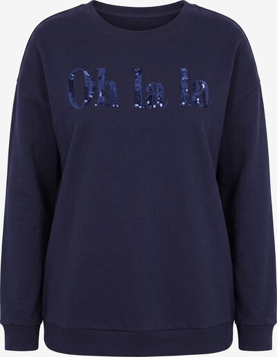 MIAMODA Sweatshirt in XL in marine, Produktansicht