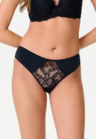 LingaDore Panty in Black: front