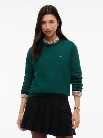 Tommy Jeans Majica | zelena barva: sprednja stran