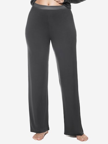 Mey Pajama Pants 'Pure Chic' in Grey: front