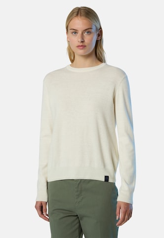 North Sails Sweater in Beige: front