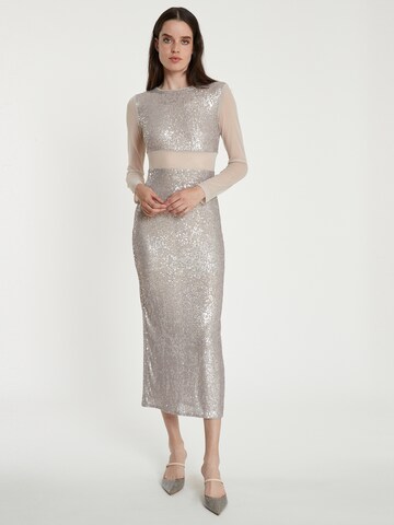Ana Alcazar Kleid ' Tafia ' in Silber