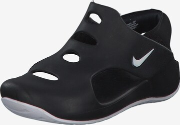 NIKE Beach & Pool Shoes 'Sunray Protect DH9462' in Black: front