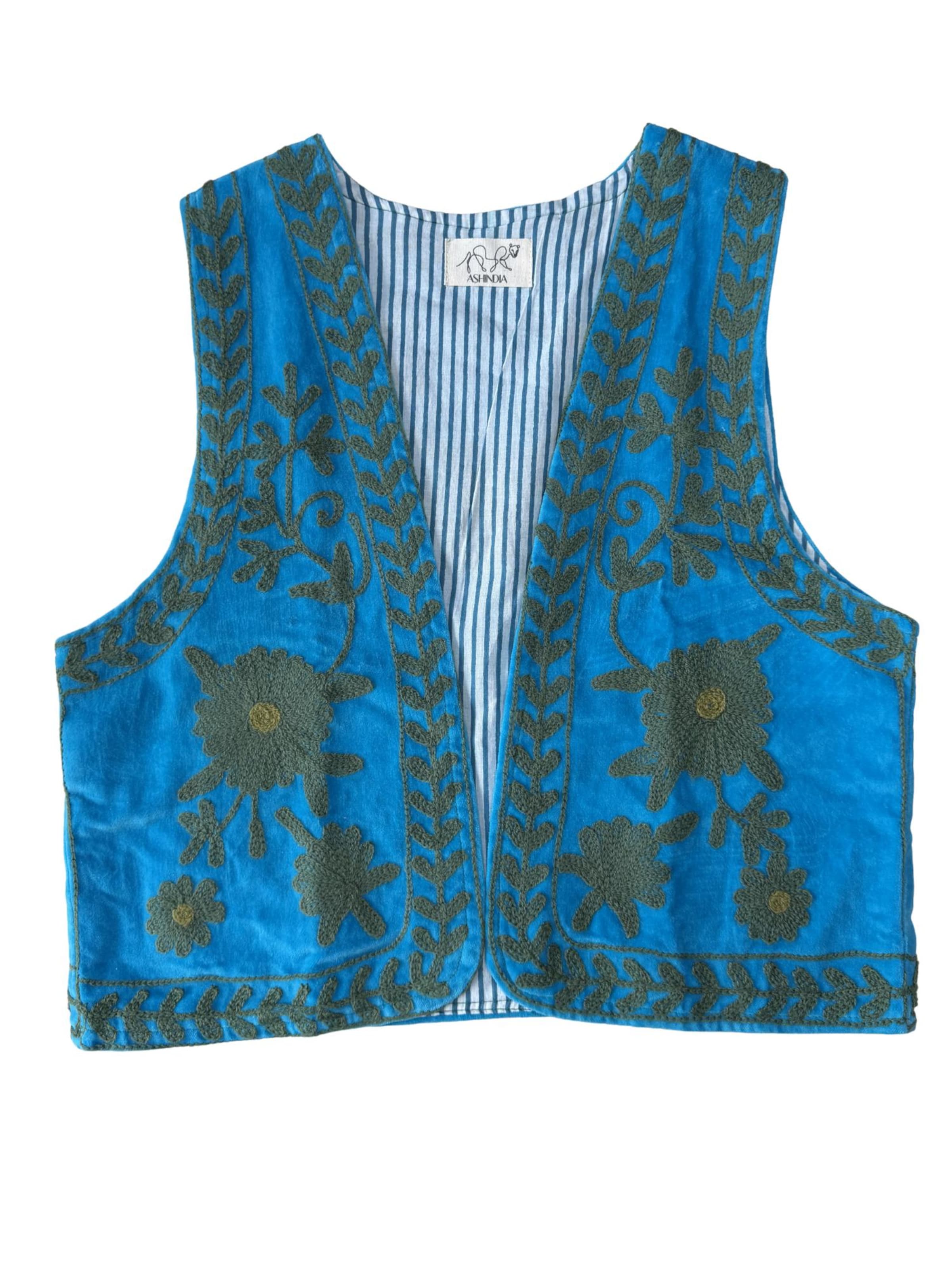 ASHINDIA Vest in Mixed colors: front