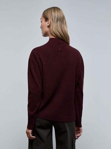Scalpers Pullover 'Joy' in Rot