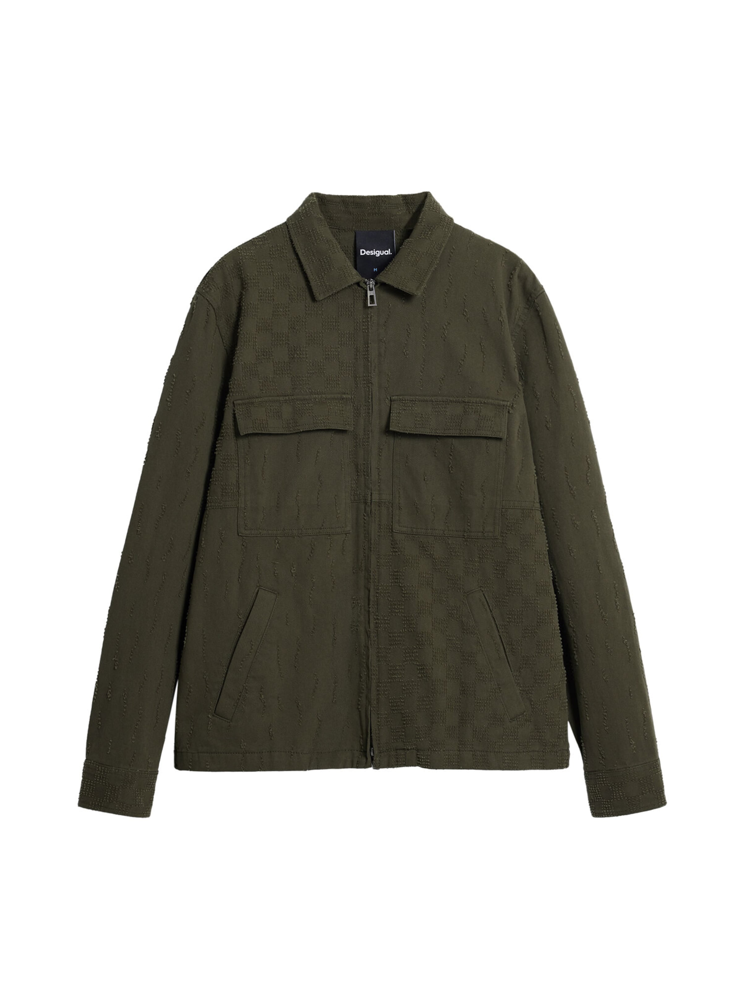 Desigual Übergangsjacke in Grün: Vorderseite