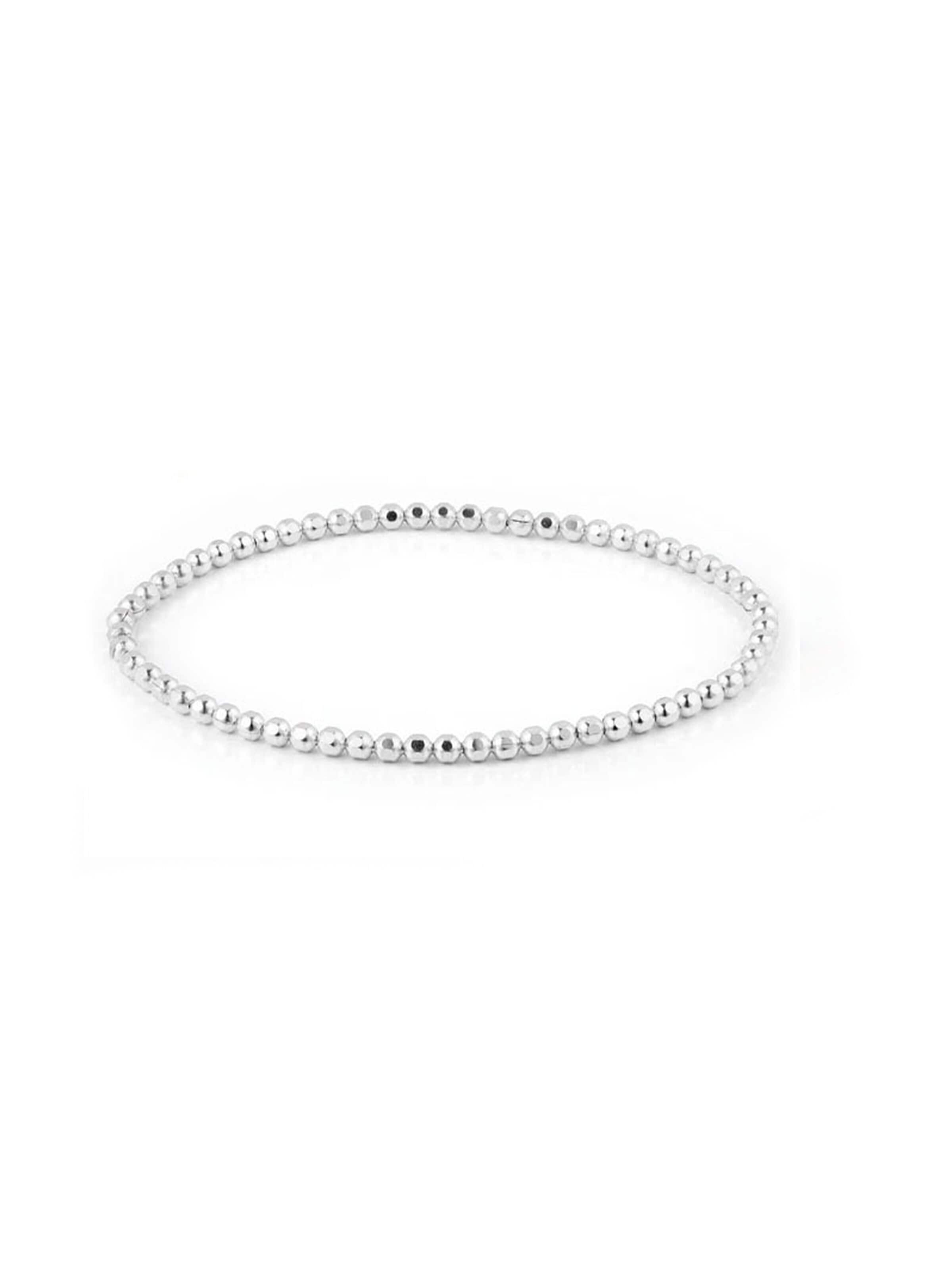 Tiger Treasure Qualität, inspiriert seit 1890 Armband 'Eleganz'‌‌‌‌‌‌‌‌ in Silber: Vorderseite