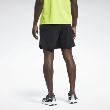 Reebok Slimfit Sportbroek in Zwart