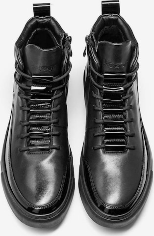 Kazar High-Top Sneakers in Black