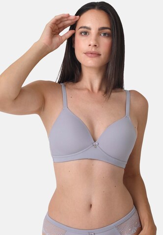 Triangle Soutien-gorge 'SENSUAL BEAUTY' sassa en gris : devant