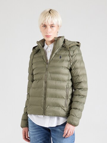 Veste mi-saison Polo Ralph Lauren en vert : devant