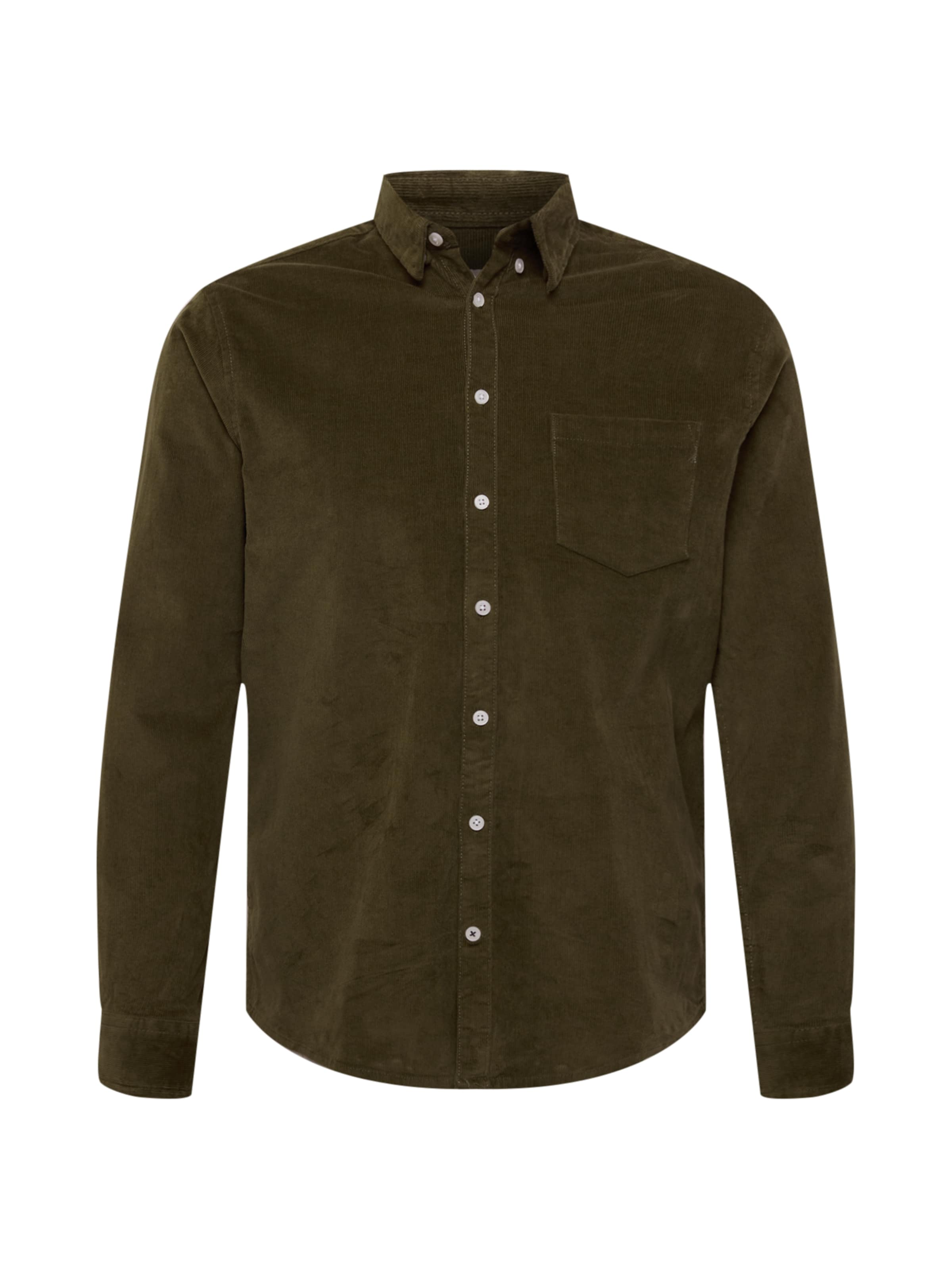 Kronstadt Button Up Shirt 'Johan' in Green: front