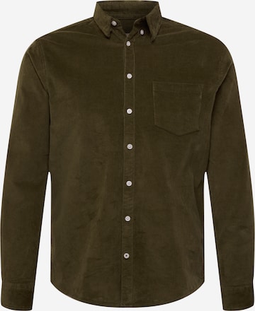 Kronstadt Regular fit Button Up Shirt 'Johan' in Green: front