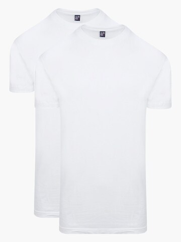 alan red Shirt 'Virginia' in White: front